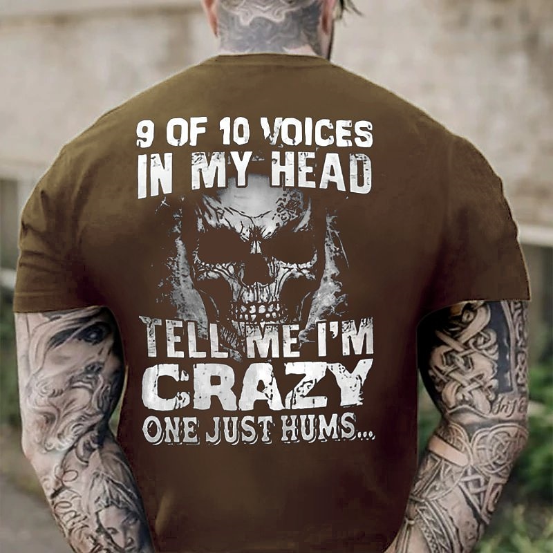 Men's Graphic Skull Letter T Shirt Funny T Shirts Short Sleeve T shirt 3D Print Crew Neck Shirt Fashion Basic Classic Street Casual Daily Black White Blue Summer Clothing Apparel S M L XL 2XL 3XL 4XL3