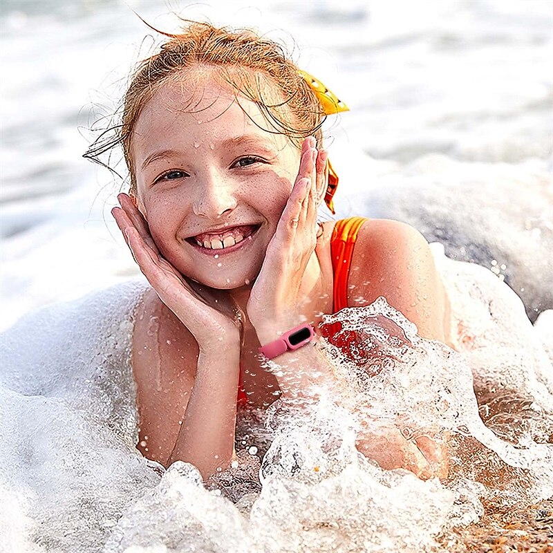 5 PCS Bands Compatible with Fitbit Ace 3 for Kids Soft TPE Adjustable Waterproof Sports Bracelet Strap for Fitbit Ace 3 Girls Boys4