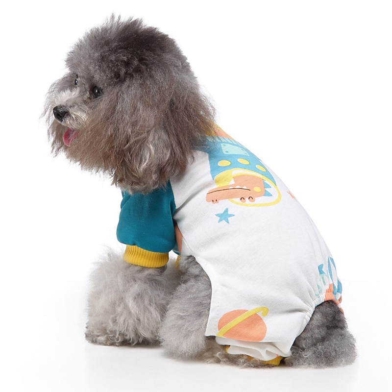 Dog Cat Pajamas Cute Casual Winter Waterproof Breathable Soft Washable Comfortable Casual Daily Dog Clothing for Bichon Frise Pomeranian Baby Pet Papillon Small2