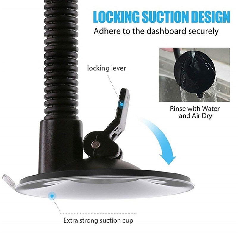 Car Phone Holder Sucker Windshield Dashboard Adjustable Rotatable Mount Suction Cup for Universal Mobile Phone Stand3