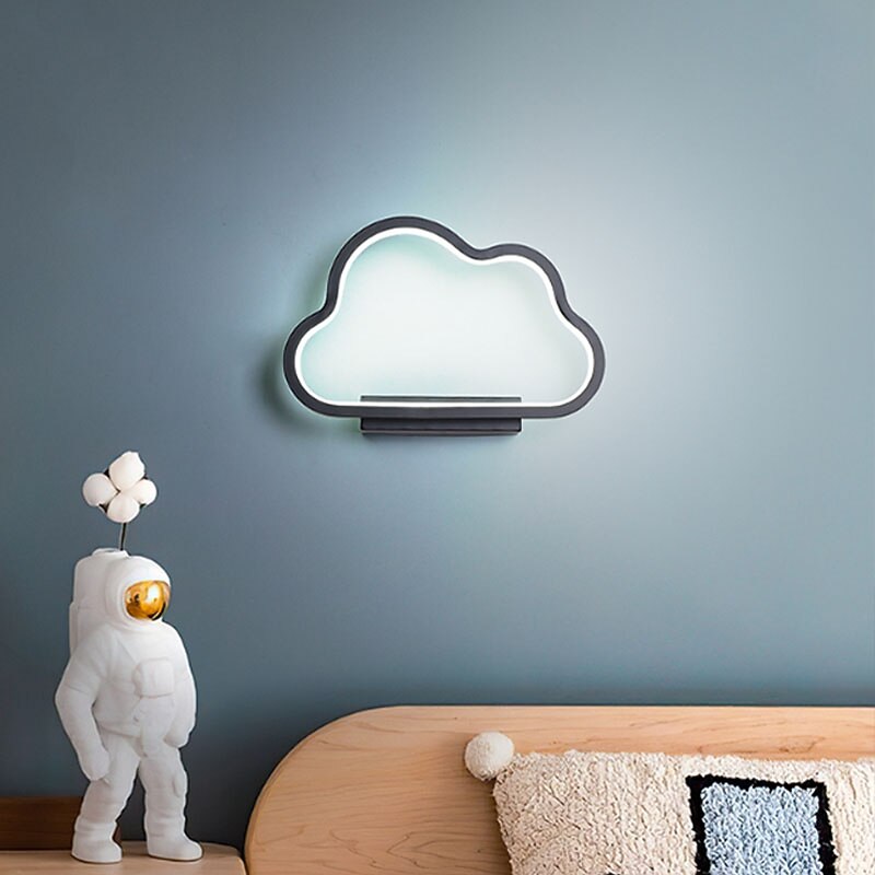 Modern Indoor Wall Light LED Cloud Design Living Room Bedroom Metal Wall Light 220-240V
