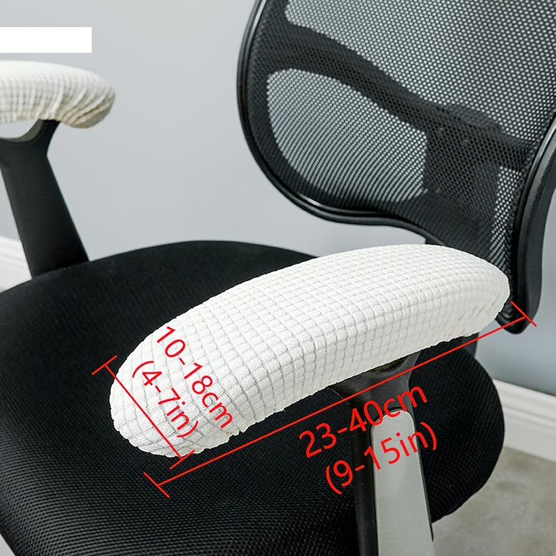Stretch Office Chair Armrest Cover Pads Slipcover Elastic, Comfy Gaming Chair Arm Rest Covers for Elbows and Forearms Pressure Relief4