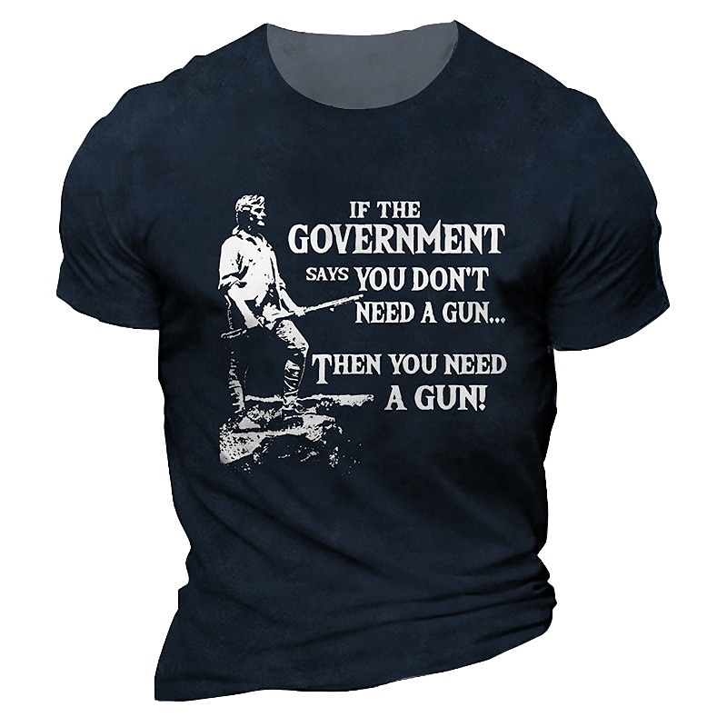 Veterans Day Men's Patriot Patriotic Veteran Letter Graphic Prints T shirt Graphic Tee Slogan T Shirts Distressed T Shirt Short Sleeve T shirt 3D Print Crew Neck Shirt Vintage Sports Designer2