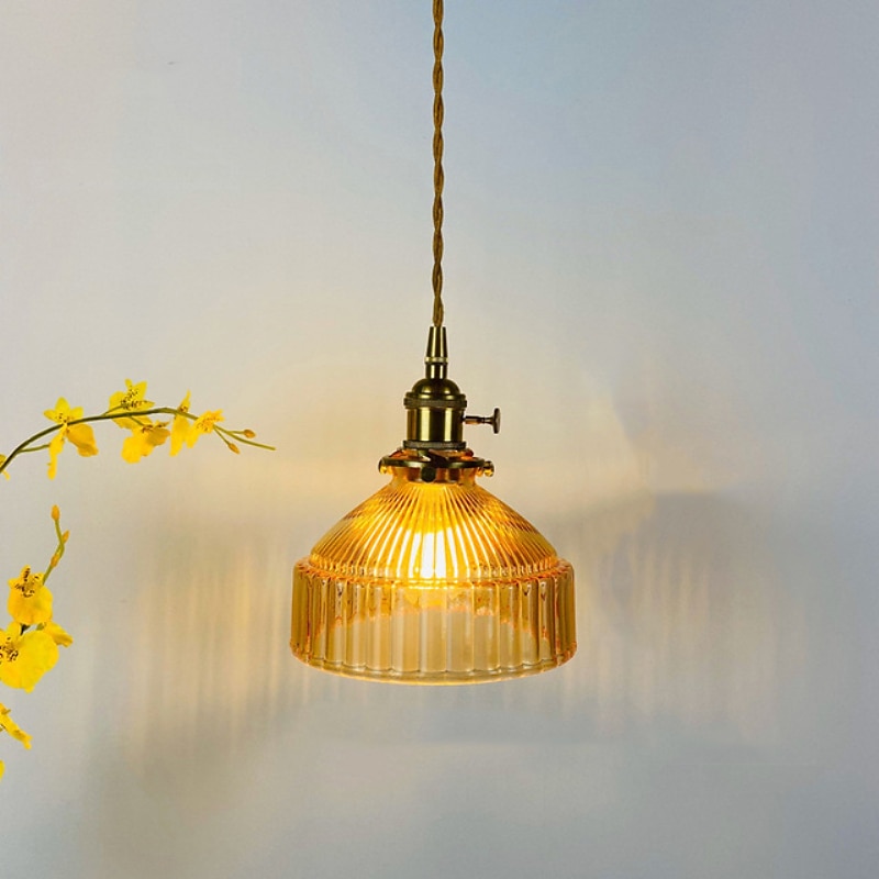 17 cm Island Design Pendant Light Glass Glass Electroplated Modern Nordic Style 85-265V3