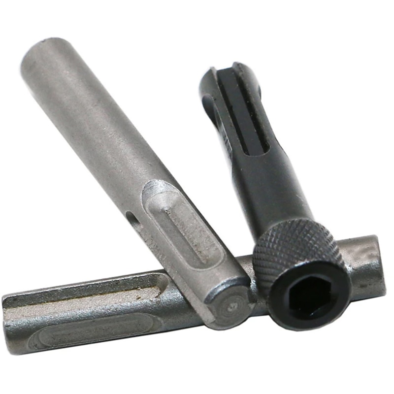 3pcs Magnetic SDS Plus To 1/4(6.35mm) Hex Socket Shank Screwdriver Holder Electric Hammer Keyless Drill Chuck Adaptor Converter2