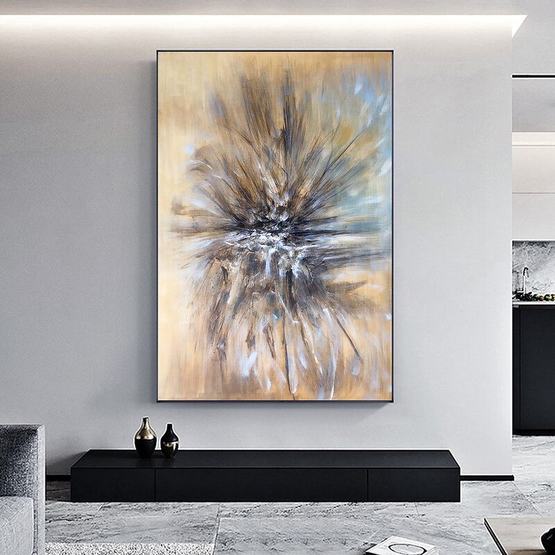 Handmade Oil Painting CanvasWall Art Decoration Abstract Knife Painting Landscape For Home Decor Rolled Frameless Unstretched Painting2