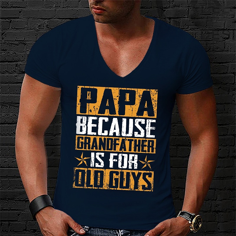 Men's Unisex T shirt Hot Stamping Graphic Prints Letter V Neck Street Daily Print Short Sleeve Tops Casual Designer Big and Tall Sports Surge Vip Sports Gray S2