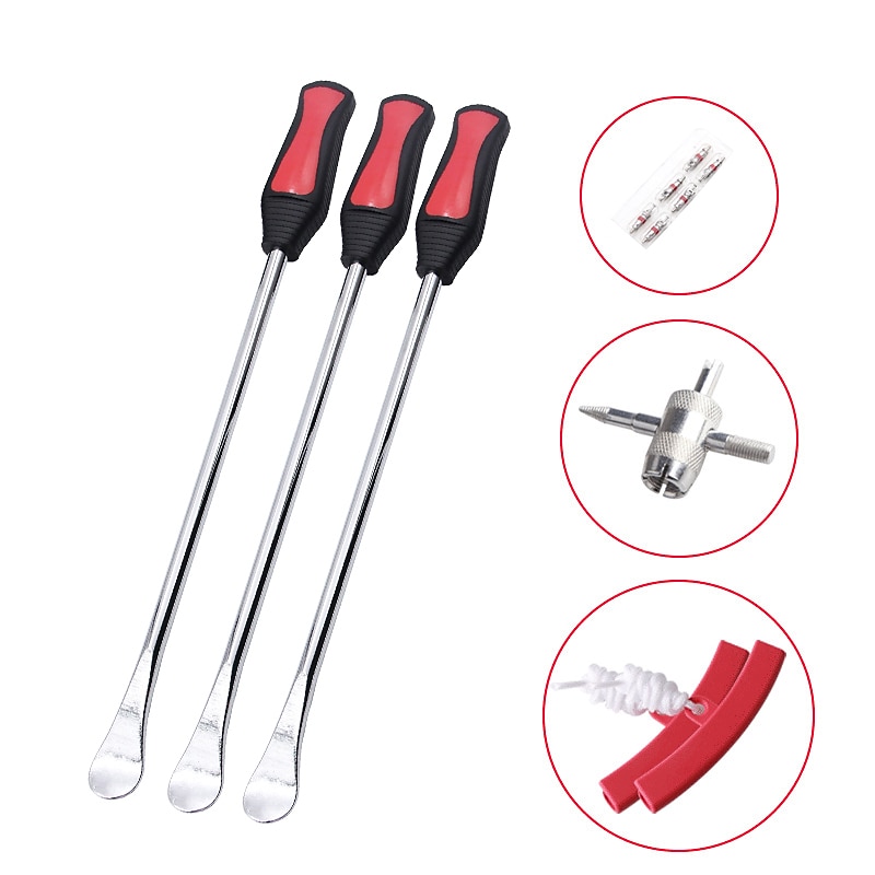 Motorcycle Tire Crowbar Crowbar Auto Repair Tire Removal Lever Tire Raking Bar Steel Ring Protection Tool