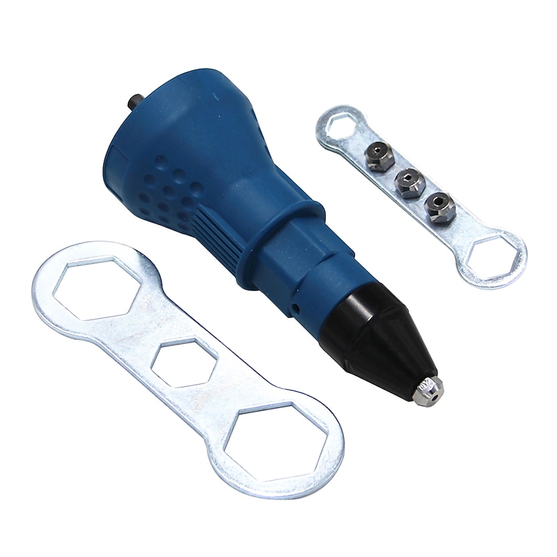 Rivet Gun Electric Drill Accessories Nuts Riveting Core Pulling Conversion Tool Joint Hardware4