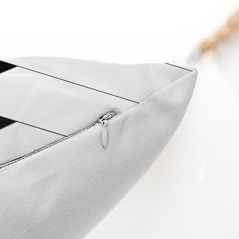 Cushion Cover 1PC Faux Linen Soft Decorative Square Throw Pillow Cover Cushion Case Pillowcase for Sofa Bedroom 45 x 45 cm (18 x 18 Inch) Superior Quality Mashine Washable Pack of 1 16