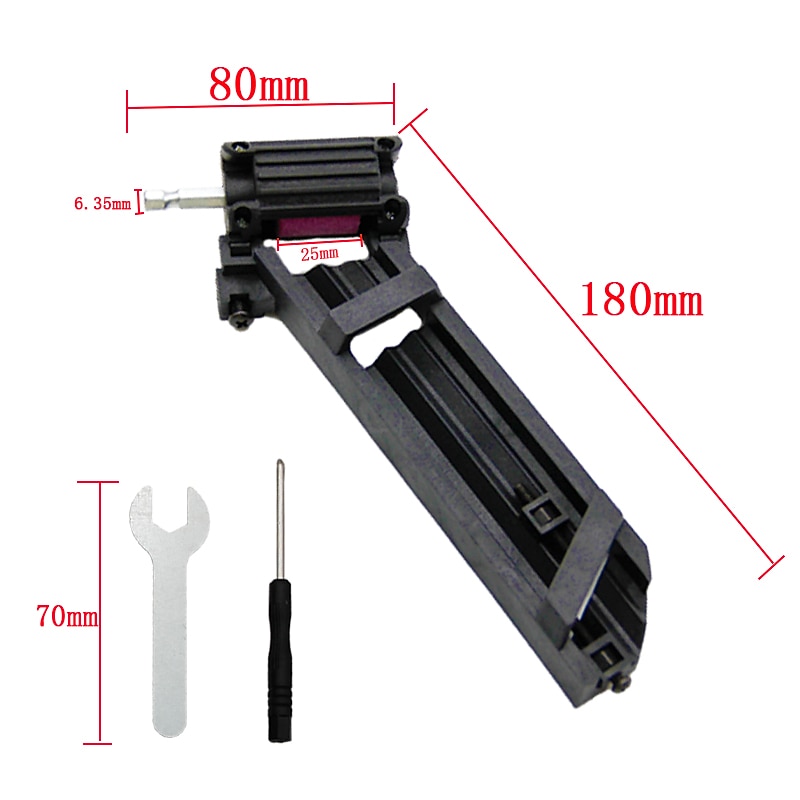 2-12.5mm Black Mechanical Drill Grinder Corundum Grinding Wheel for Grinder Tools for Drill Sharpener Power Tool Dropshipping4