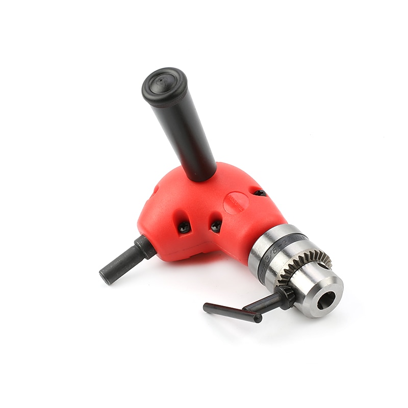 90 Degree Angled Drill Chuck Universal Drill Bit for Metal Adapter Screwdriver Corner Easily Locks High Quality