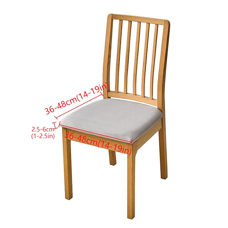 100% Waterproof Stretch Seat Covers for Dining Chair Slipcover Pu Leather Elastic For Dining Party Hotel Wedding Soft Washable3