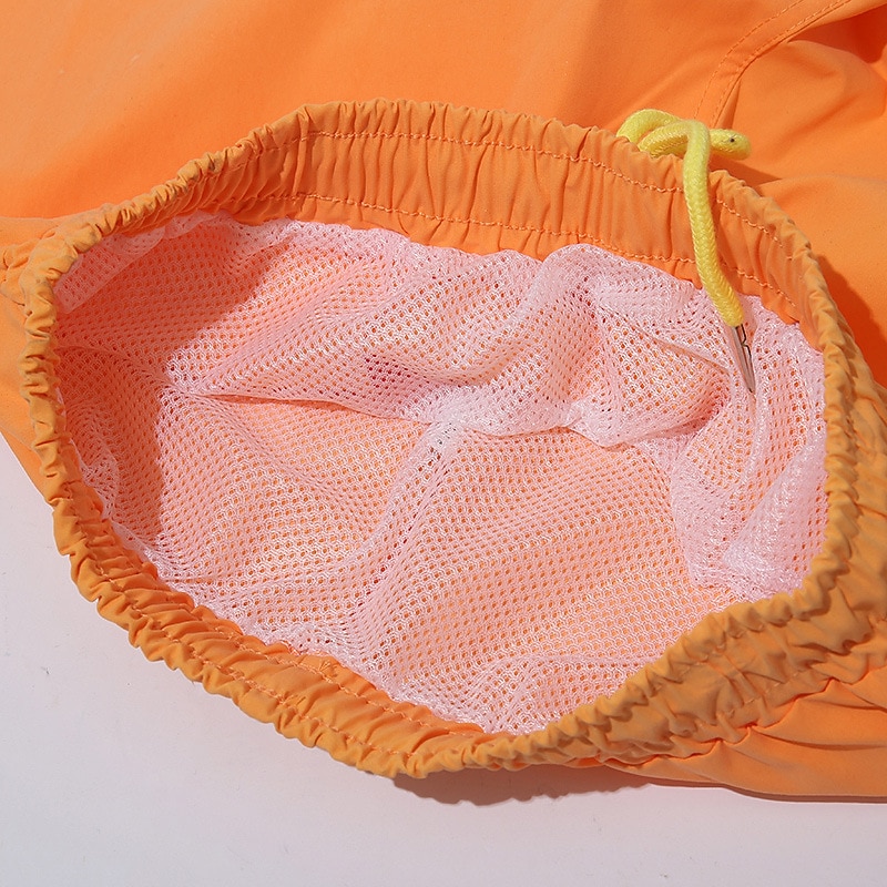 Men's Swim Trunks Swim Shorts Quick Dry Water Reactive Board Shorts Bathing Suit with Pockets Mesh Lining Drawstring Swimming Surfing Beach Water Sports Solid Colored Summer2