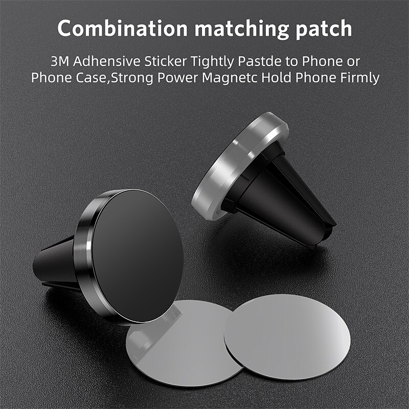 UIGO Magnetic Phone Holder for Redmi Note 8 Huawei in Car GPS Air Vent Mount Magnet Stand Car Mobile Phone Holder for iPhone 114
