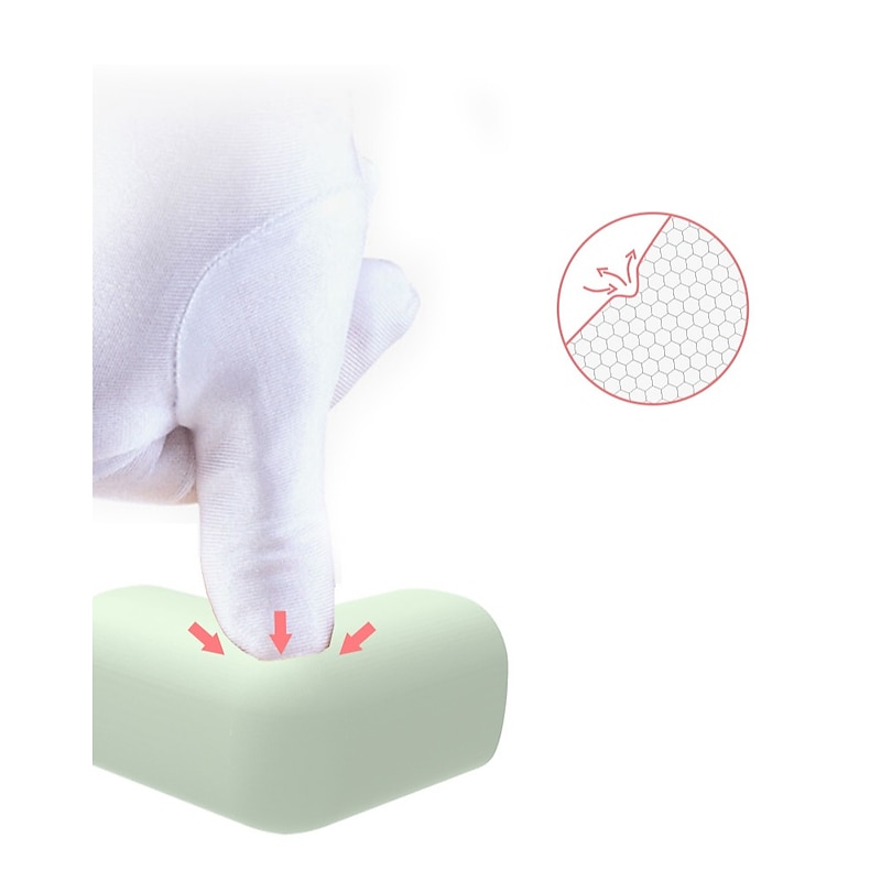 10pcs/pack Non-sticking Anti-collision Corner Protecter Children's Table Bed Corner Protection Baby Proofing Edge and Corner Guards Foam3