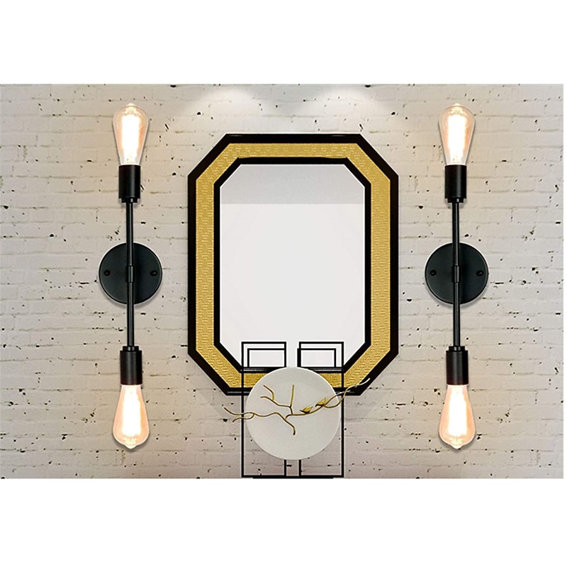 Indoor Wall Light LED Vintage Industrial Style Bedroom Living Room Office Metal Wall Light 220-240V4