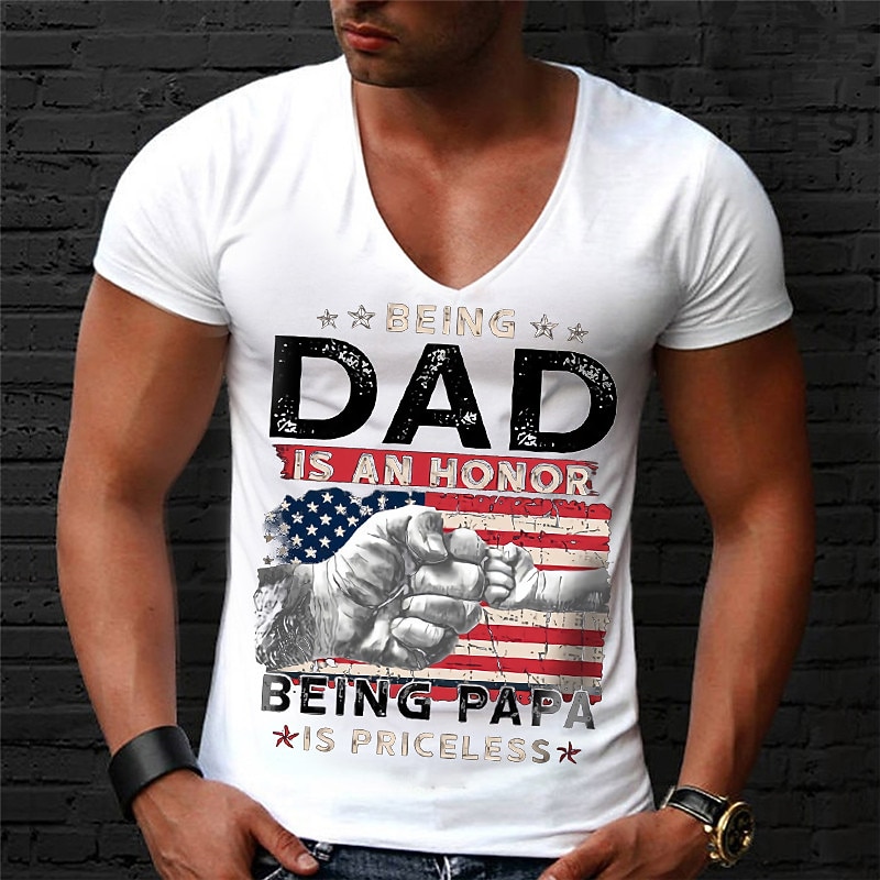 Men's Unisex Letter Graphic Prints Hand T Shirt Short Sleeve T shirt Hot Stamping V Neck Shirt Sports Designer Casual Outdoor Street Daily White Red Navy Blue Summer Clothing Apparel S M L XL XXL 3XL