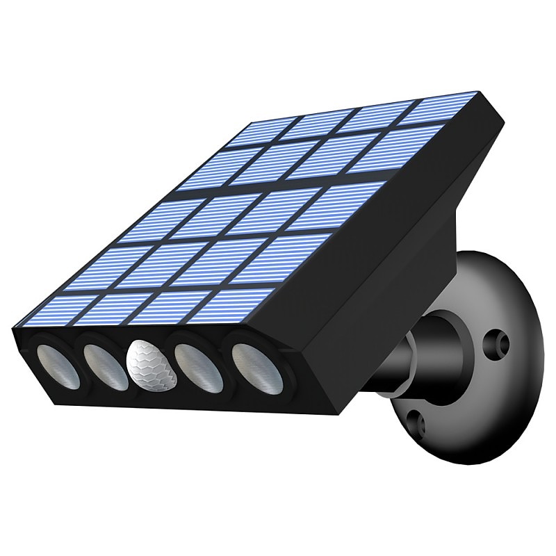 Smart Solar Flood Lights 4LED Porch Light Outdoor Street Light for Garden Courtyard Stair Step Fence Decorative Lighting3