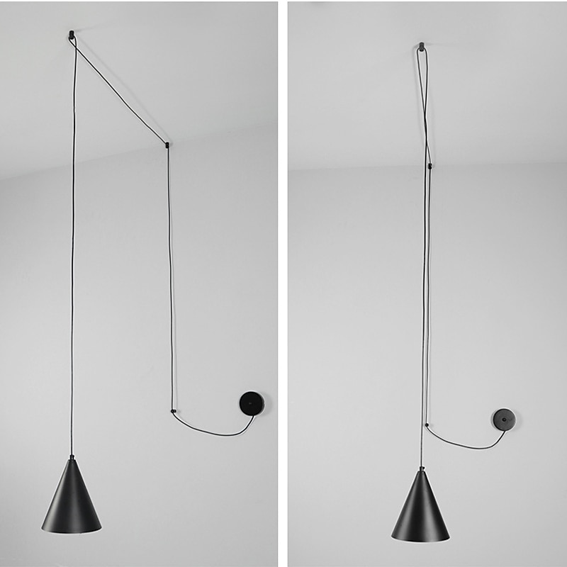 2-Light 20 cm Single Design Island Design Pendant Light Metal Painted Finishes Modern Nordic Style 85-265V4