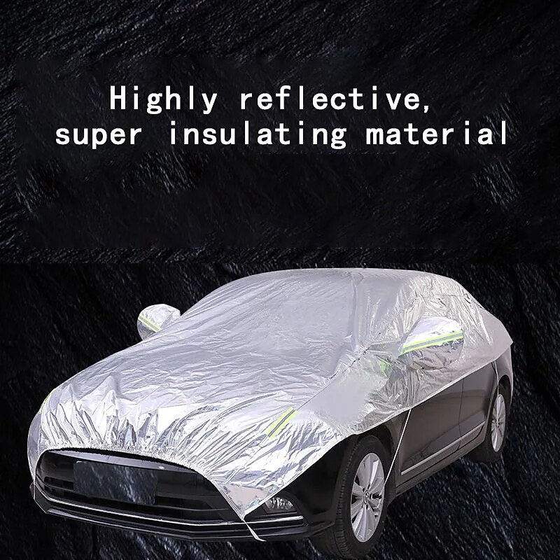 StarFire Sunshade rainproof sunscreen hailproof heat insulation universal real Oxford cloth car jacket special half-cover model2