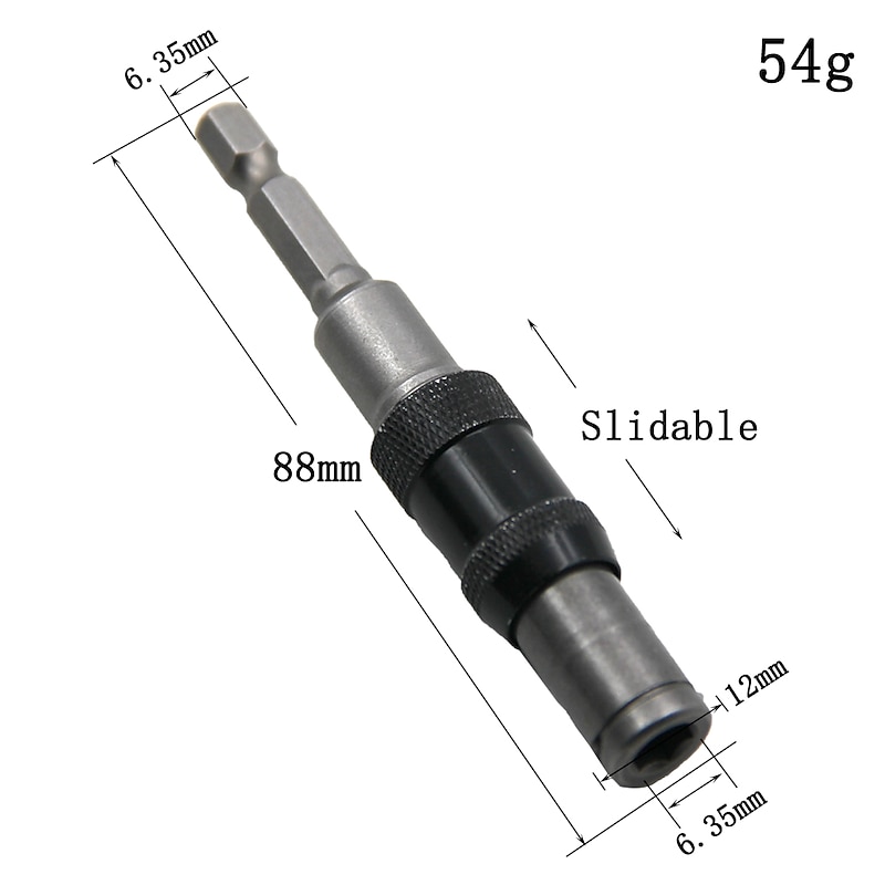 1/4 Hex Magnetic Ring Screwdriver Bits Drill Hand Tools Drill Bit Extension Rod Quick Change Holder Drive Guide Screw Drill Tip2