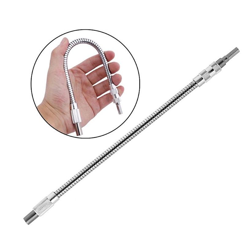Flexible Electric Drill Screwdriver Bit Multifunctional Universal Snake Hose Metal Cardan Shaft Connection Soft Extension Rod Link2
