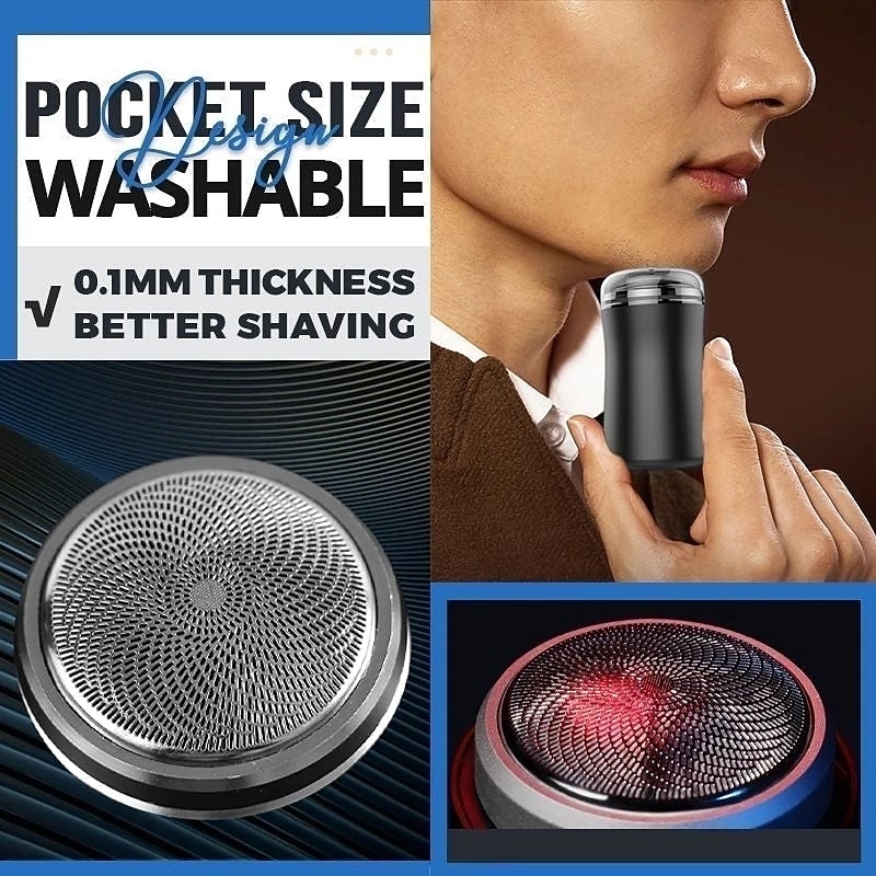 New Electric Shaver Mini Portable Rechargeable Shaver Travel Car Mini Shaver Electric Whole Body Wash Reciprocating Mini Razor2