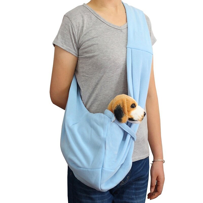 Pet Sling Carrier, Pet Sling Carrier Bag Safe,Fit 10~15lb Cats&Dogs, Comfortable, Adjustable, Perfect for Daily Walk, Outdoor Activity and Weekend Adventure
