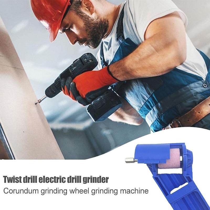 2-12.5mm Blue Mechanical Drill Grinder Corundum Grinding Wheel for Grinder Tools for Drill Sharpener Power Tool Dropshipping3