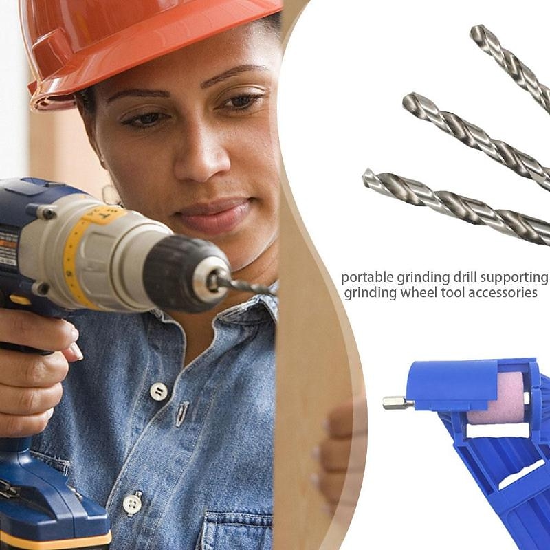 2-12.5mm Blue Mechanical Drill Grinder Corundum Grinding Wheel for Grinder Tools for Drill Sharpener Power Tool Dropshipping2