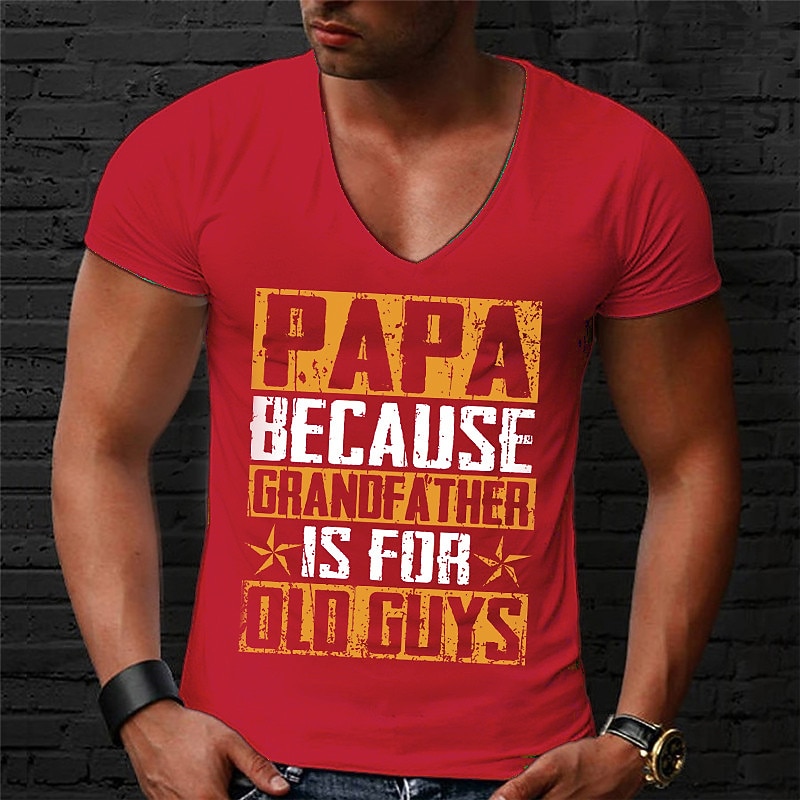 Men's Unisex T shirt Hot Stamping Graphic Prints Letter V Neck Street Daily Print Short Sleeve Tops Casual Designer Big and Tall Sports Surge Vip Sports Gray S3