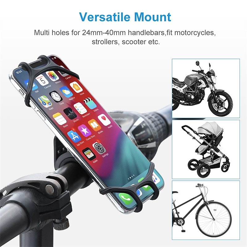 RAXFLY Bike Phone Holder Bicycle Mobile Cellphone Holder Motorcycle Suporte Celular For iPhone Samsung Xiaomi Gsm Houder Fiets3