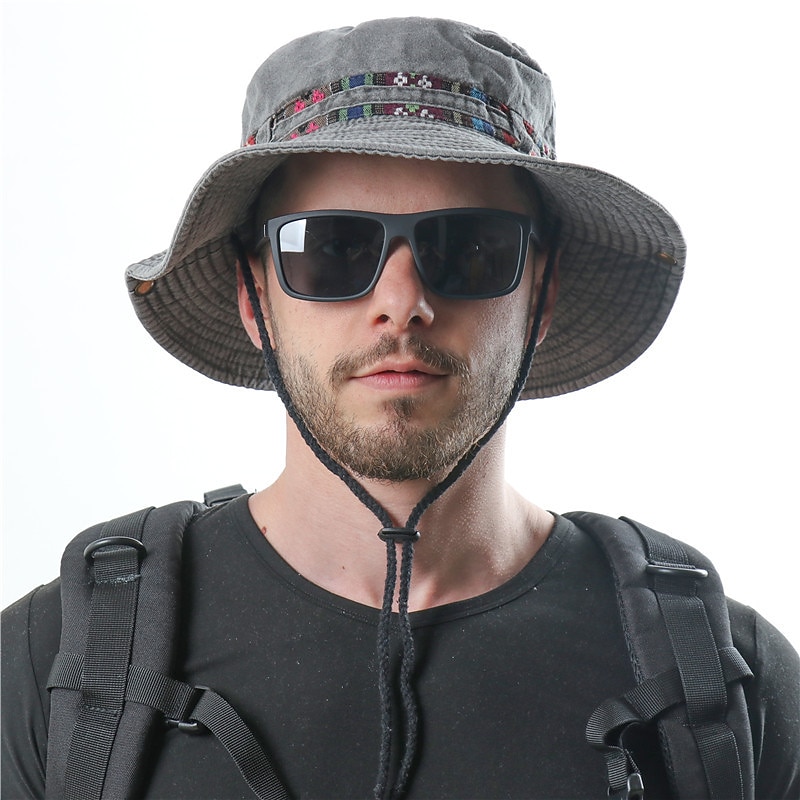 Sun Hat Fishing Hat Hiking Hat Hat UV Sun Protection Sunscreen UV Protection Summer Spring Wide Brim Men's Women's Fishing Activity4