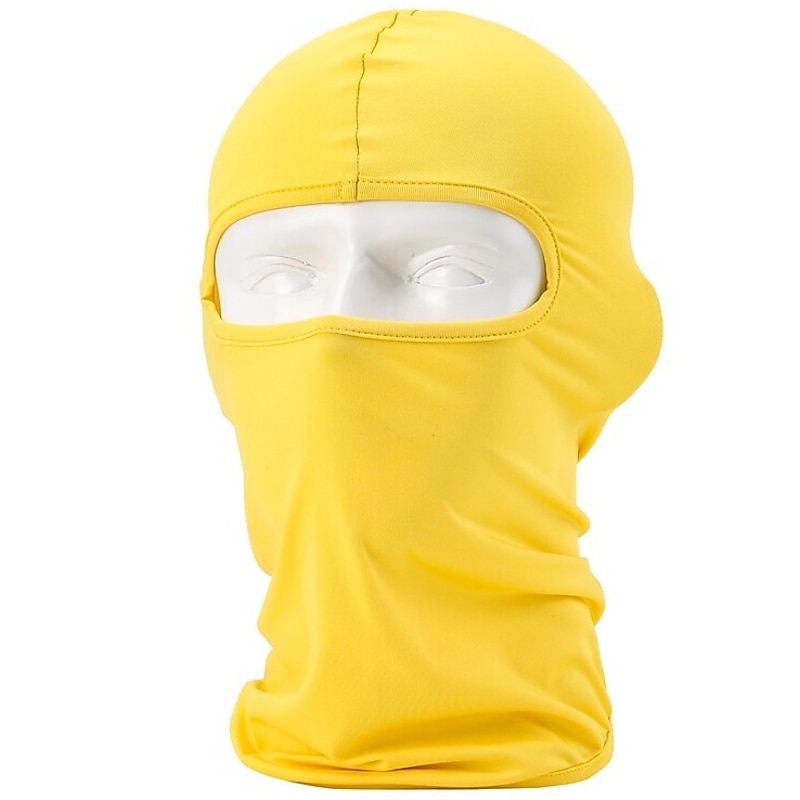 Headwear Balaclava Neck Gaiter Neck Tube Solid Colored Sunscreen Windproof Quick Dry Lightweight Materials Bike / Cycling Black Lycra Fall Winter for Men's Women's Adults' Cycling / Bike Motobike4