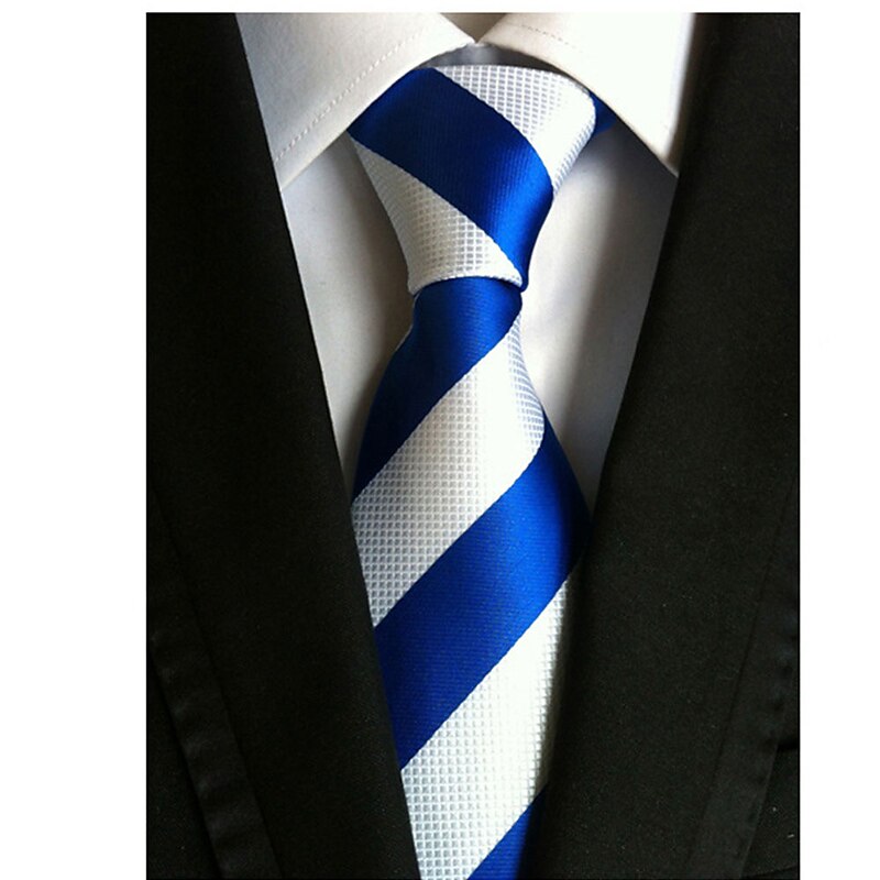 Men's Ties Neckties Work Wedding Gentleman Formal Style Modern Style Fashion Striped Formal Business Formal Evening3