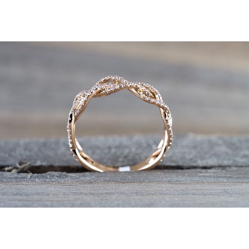 Ring Party Classic Rose Gold Alloy Simple Elegant Fashion 1pc / Women's / Wedding / Gift3