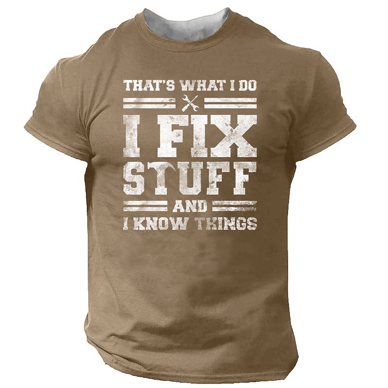 Men's Graphic Letter T Shirt Funny T Shirts Slogan T Shirts Distressed T Shirt Short Sleeve T shirt 3D Print Crew Neck Shirt Vintage Fashion Designer Outdoor Casual Daily Black Blue Green Summer3