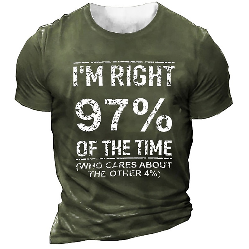 Men's Unisex Letter Graphic Prints T Shirt Slogan T Shirts Short Sleeve T shirt 3D Print Crew Neck Shirt Vintage Sports Designer Outdoor Street Daily Black Army Green Navy Blue Summer Clothing Apparel4