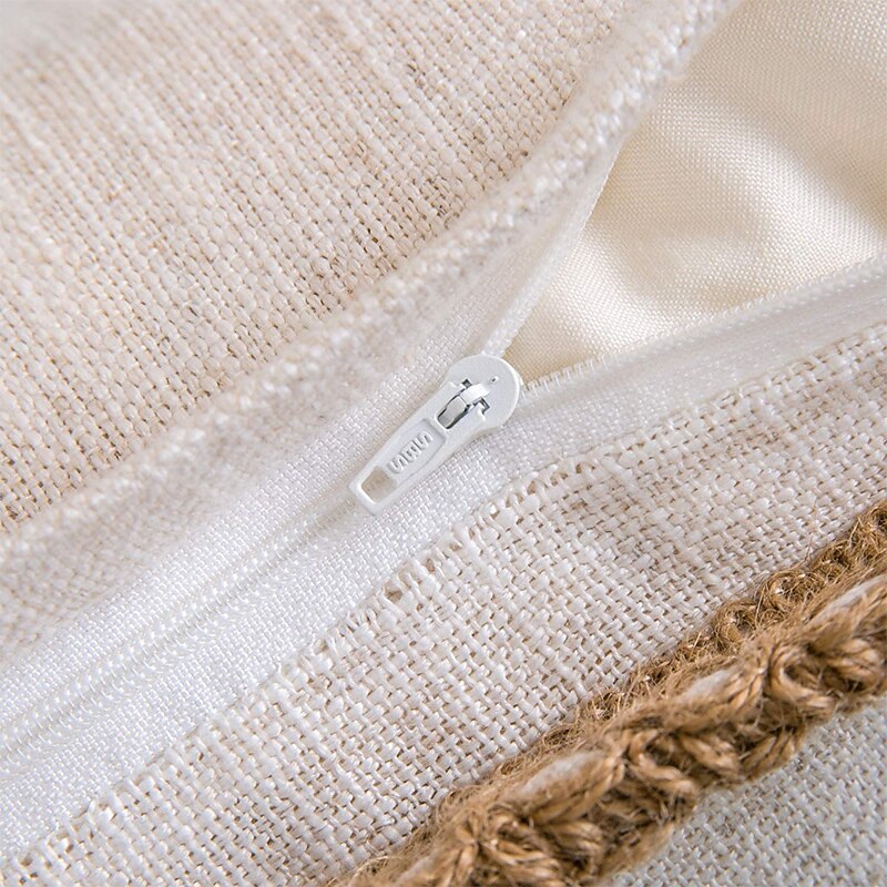 Coolest Pillows Decorative Toss Pillows Throw Pillow Cover Tufted Farmhouse Best Pillow Case for Bedroom Livingroom Pink Blue Sage Green Purple Yellow Burnt Orange 18