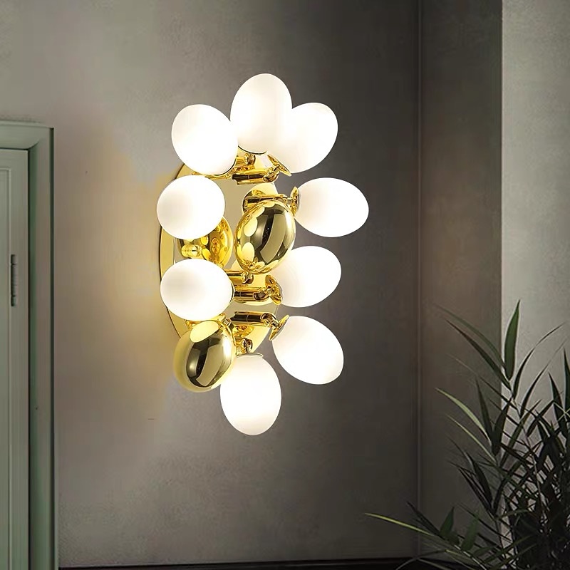 Modern Indoor Wall Lights LED Living Room Bedroom Steel Wall Light 220-240V 3 W