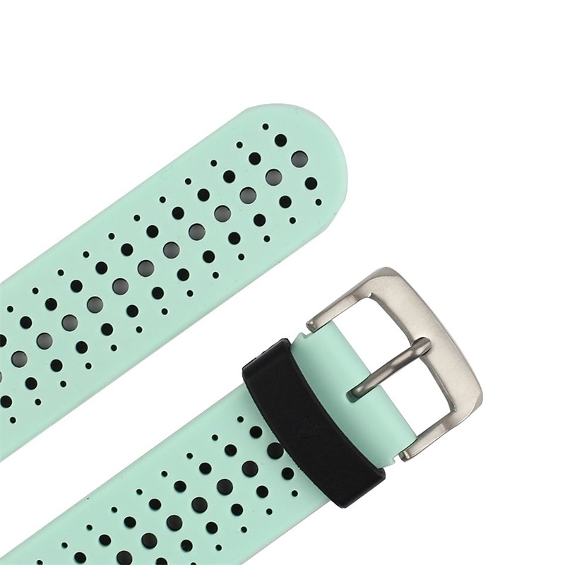 Watch Band for Garmin Forerunner 735XT / 630/620/235/230/220 Approach S20 / S6 / S5 Silicone Replacement  Strap with Removal Tool Waterproof Breathable Sport Band Wristband3