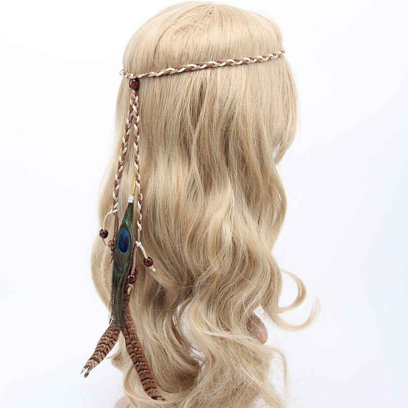 Retro Vintage 1970s Headband Hippie Fancy Dress Women's Masquerade Party / Evening Pride Parade Pride Month Adults Headband4