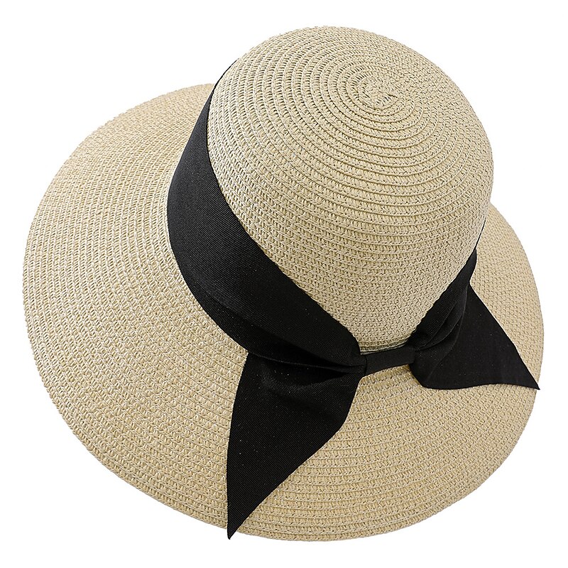 Retro Vintage 1950s Straw Hat Princess Fancy Dress Women's Masquerade Party / Evening Bachelorette Party Adults Hat4