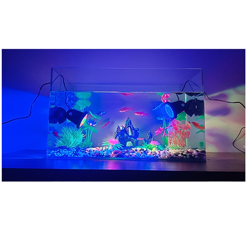 Pond Pool Lights 4/6/8 W Underwater Lights Waterproof Remote Controlled Decorative Color-changing 12V Suitable for Vases & Aquariums 36 LED Beads 1pc3