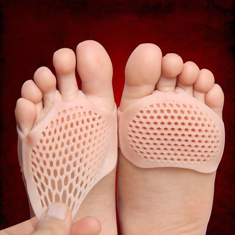 Breathable Gel Metatarsal Pads – Cushioned Honeycomb Forefoot Support for Pain Relief, Anti-Slip Foot Protection for Men & Women - Main Image