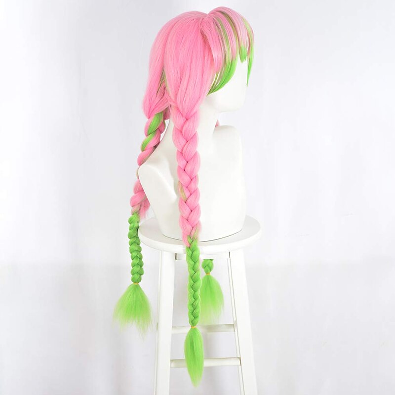 CosplayAccessories Make Up Adult Kids Cosplay Wig Yellow Halloween Wigs4