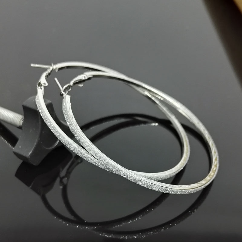 Women's Earrings Chic & Modern Party Pure Color Earring / Wedding / Gold / Black / Silver / Fall4