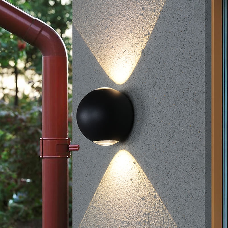 Modern Outdoor Wall Lights LED Indoor Wall Lights Outdoor Shops / Cafes Aluminum Wall Light IP65 85-265V 6 W