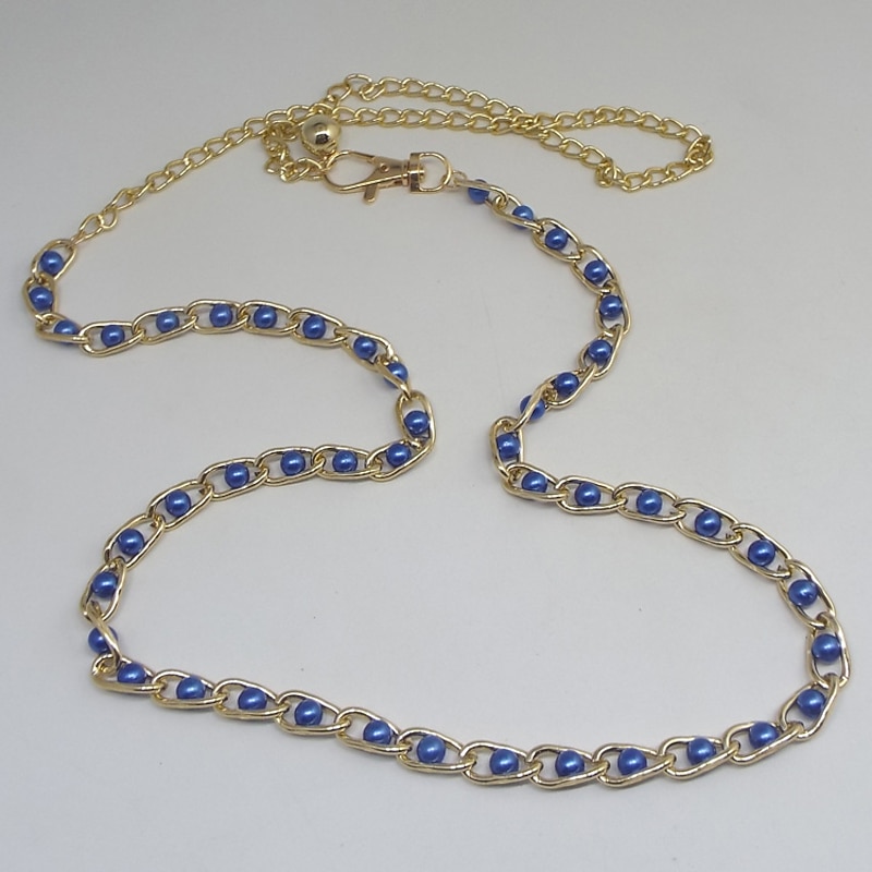 Women's Chain Belt Metal Chain Metal Bucke Geometric Formal Party Daily Green White Black Blue2